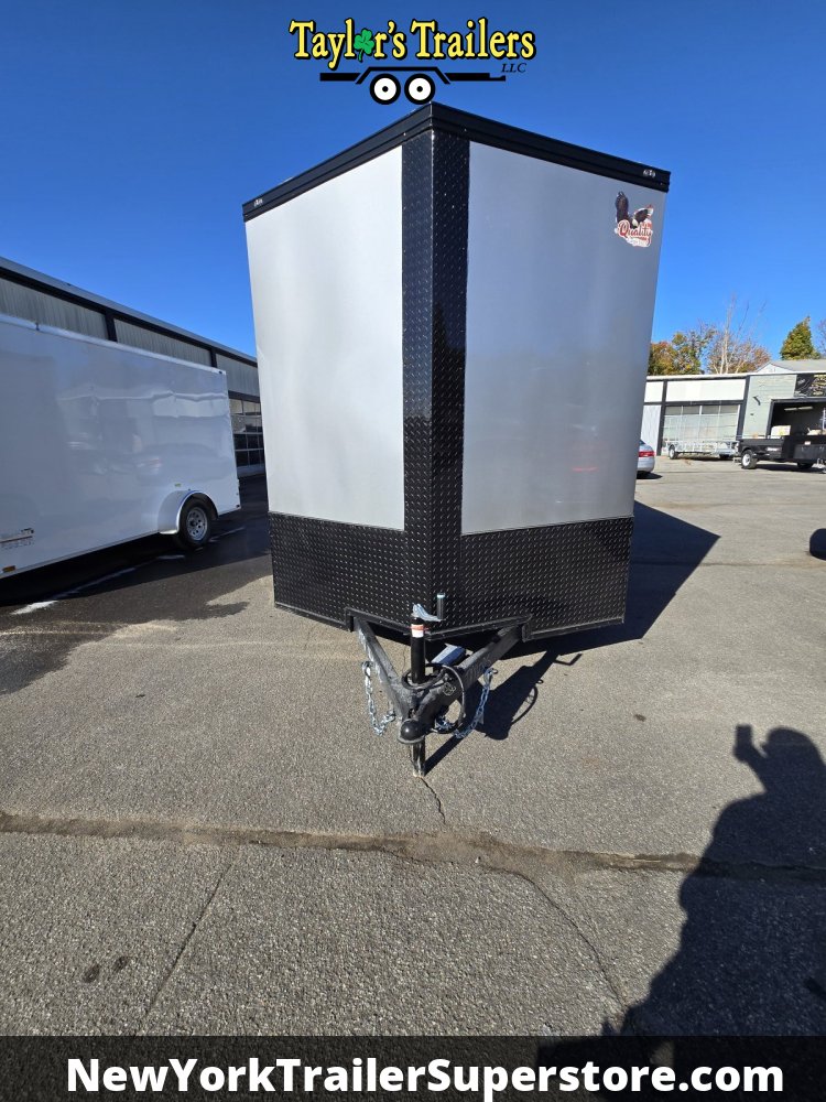 2026 Quality Cargo Trailer 7'X12'SA 3500k GVW w/ 7' Ceiling & Blackout Package