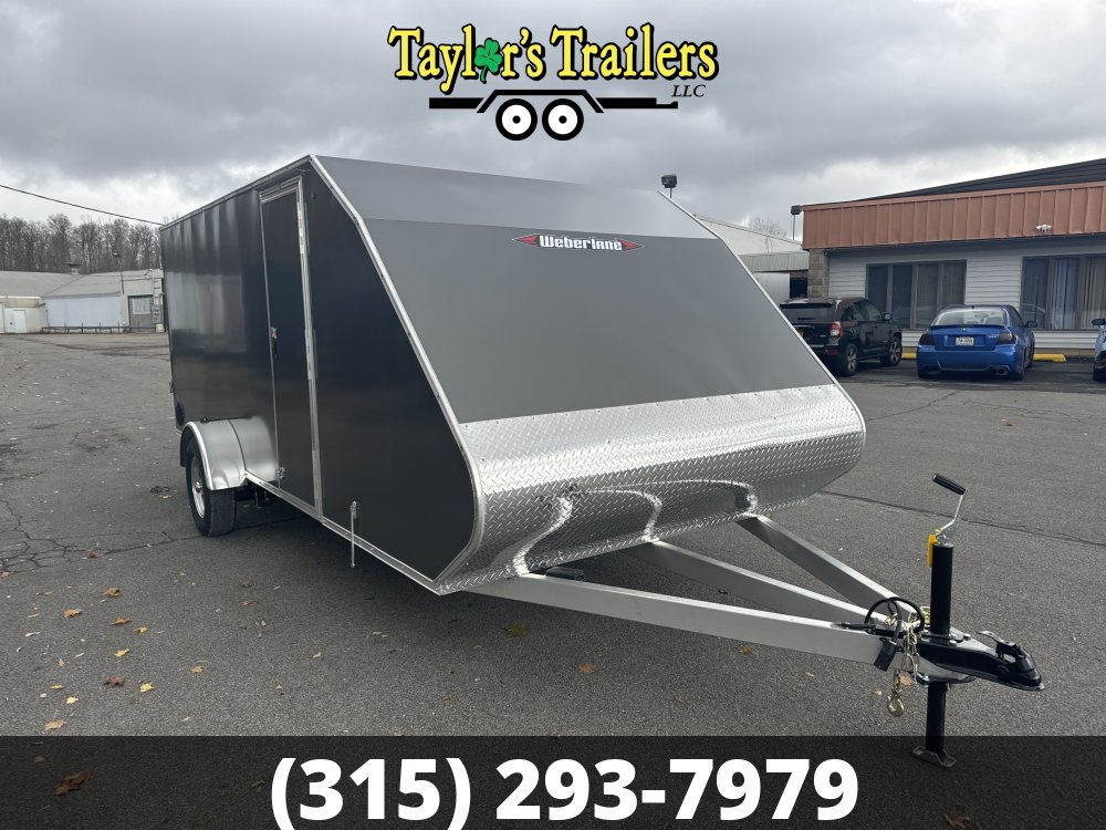 2025 Weberlane 7x16 Snowmobile Trailer 3500lb GVW