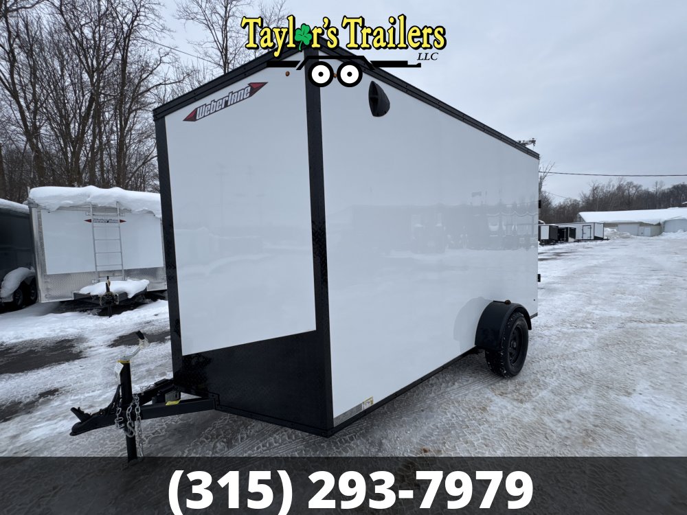 2025 Weberlane 7x12 Enclosed Cargo Trailer 3,500lb GVW