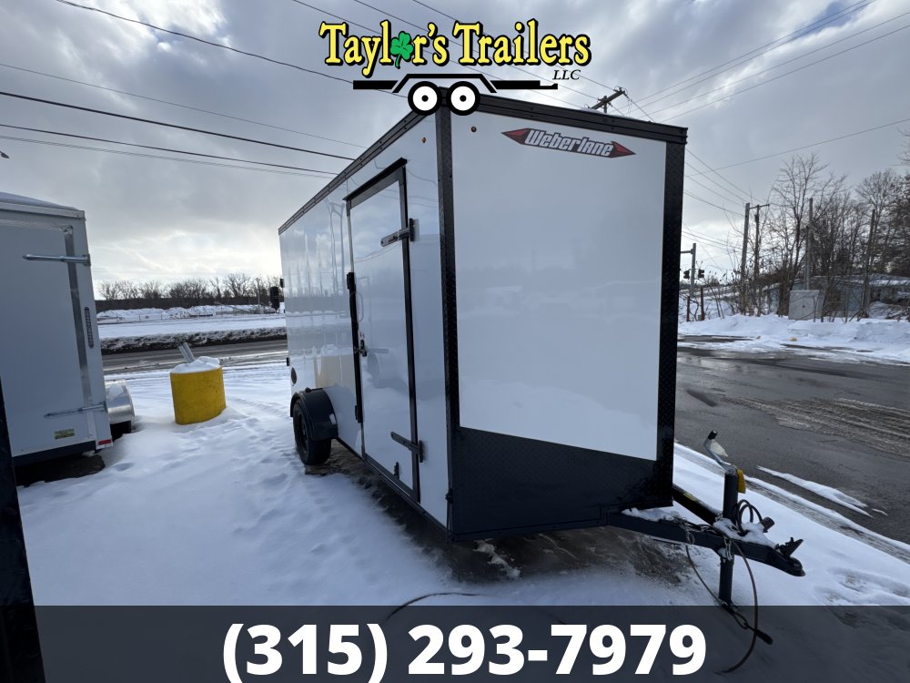 2025 Weberlane 7x12 Enclosed Cargo Trailer 3,500lb GVW