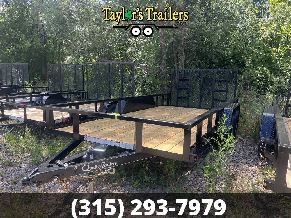 2026 Quality Trailers 82x16TA 7k GVW Pro Grade Utility