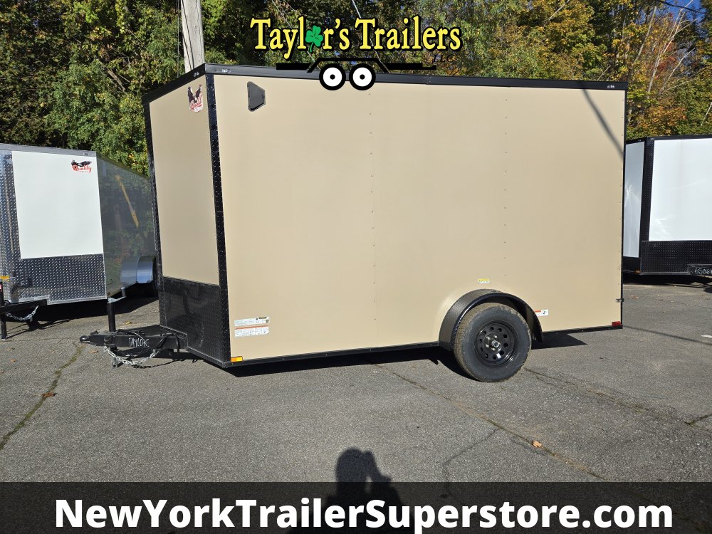 2026 Quality Cargo Trailer 7'X12'SA 3500 GVW w/ 7' Ceiling & Blackout Package