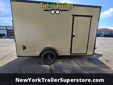 2026 Quality Cargo Trailer 7'X12'SA 3500 GVW w/ 7' Ceiling & Blackout Package