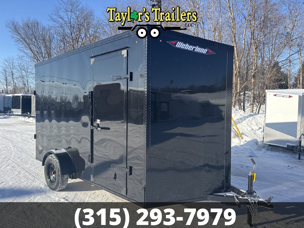 2025 Weberlane 7x12 Enclosed Cargo Trailer 3,500lb GVW