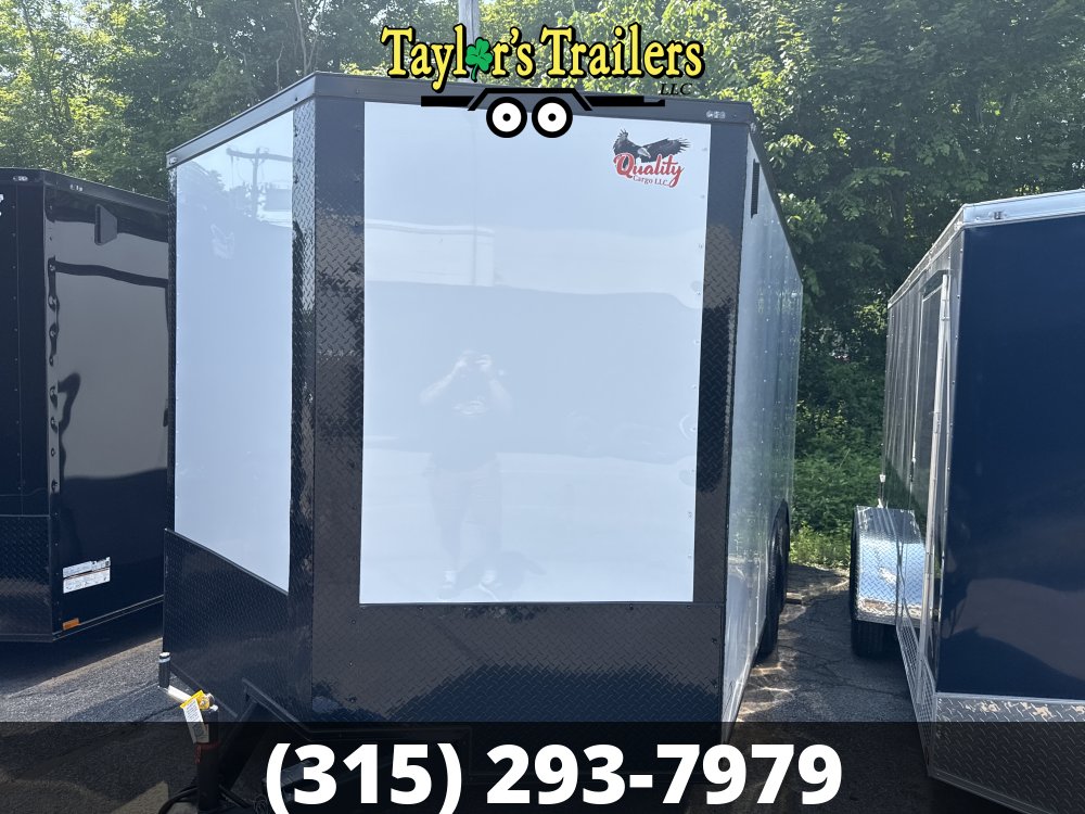 2025 Quality Cargo 102x16 Enclosed Cargo 7,000 GVWR w/ 7' Ceiling