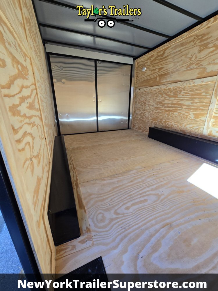 2025 Quality Cargo 102x16' 7k GVW w/ 7' Ceiling & Barn Doors
