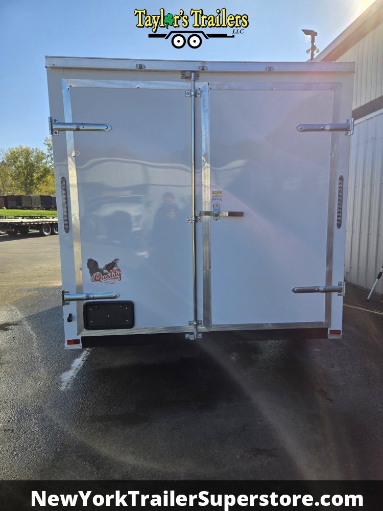2026 Quality Cargo 7'X12' 3500 GVW w/ 6'3" Ceiling & Barn Doors