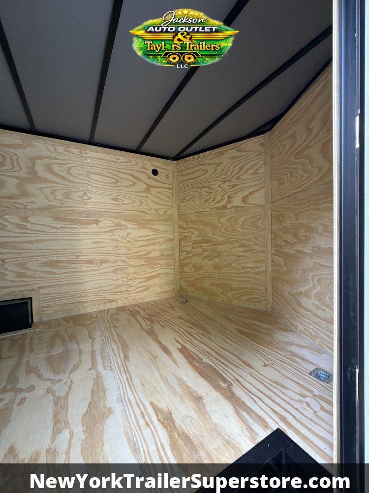 2026 Quality Cargo 8.5 X 16 W/ 7' Ceiling, Rear Wing w/ Lights, Blackout Package
