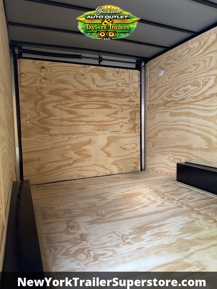 2026 Quality Cargo 8.5 X 16 W/ 7' Ceiling, Rear Wing w/ Lights, Blackout Package