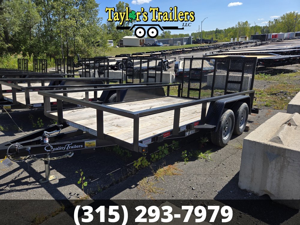 2025 Quality Trailers 82x14 Utility 7,000 GVWR