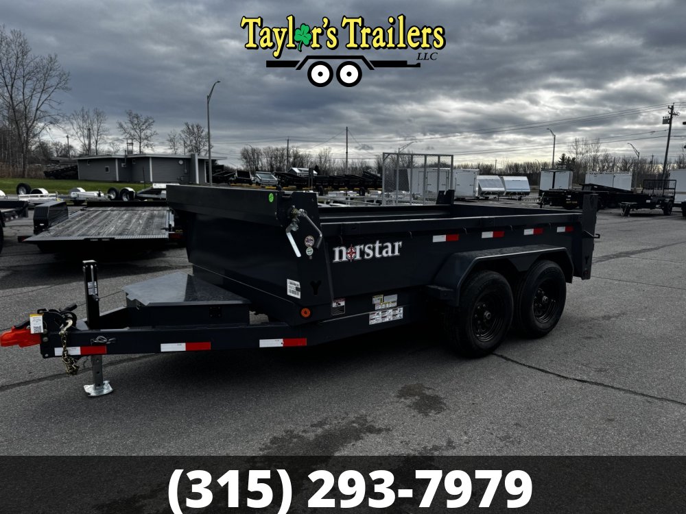 2026 Norstar 6x12 Dump Trailer 10K GVW w/Tarp Kit