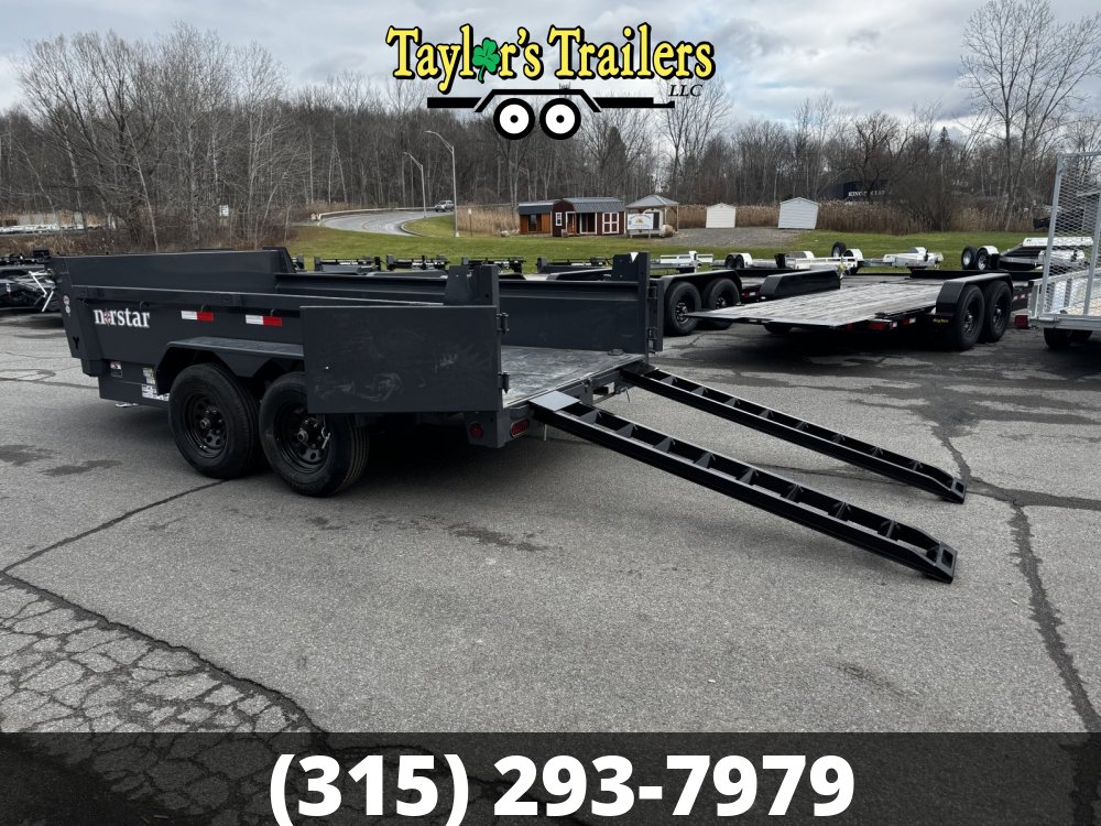 2026 Norstar 6x12 Dump Trailer 10K GVW w/Tarp Kit