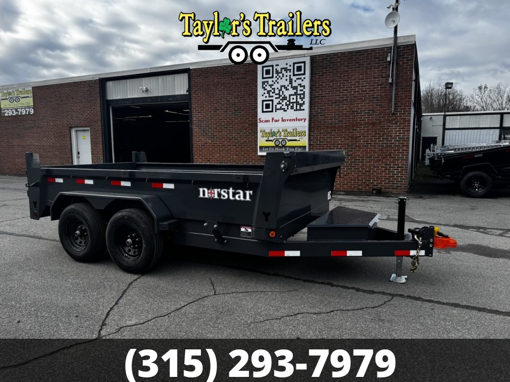 2026 Norstar 6x12 Dump Trailer 10K GVW w/Tarp Kit