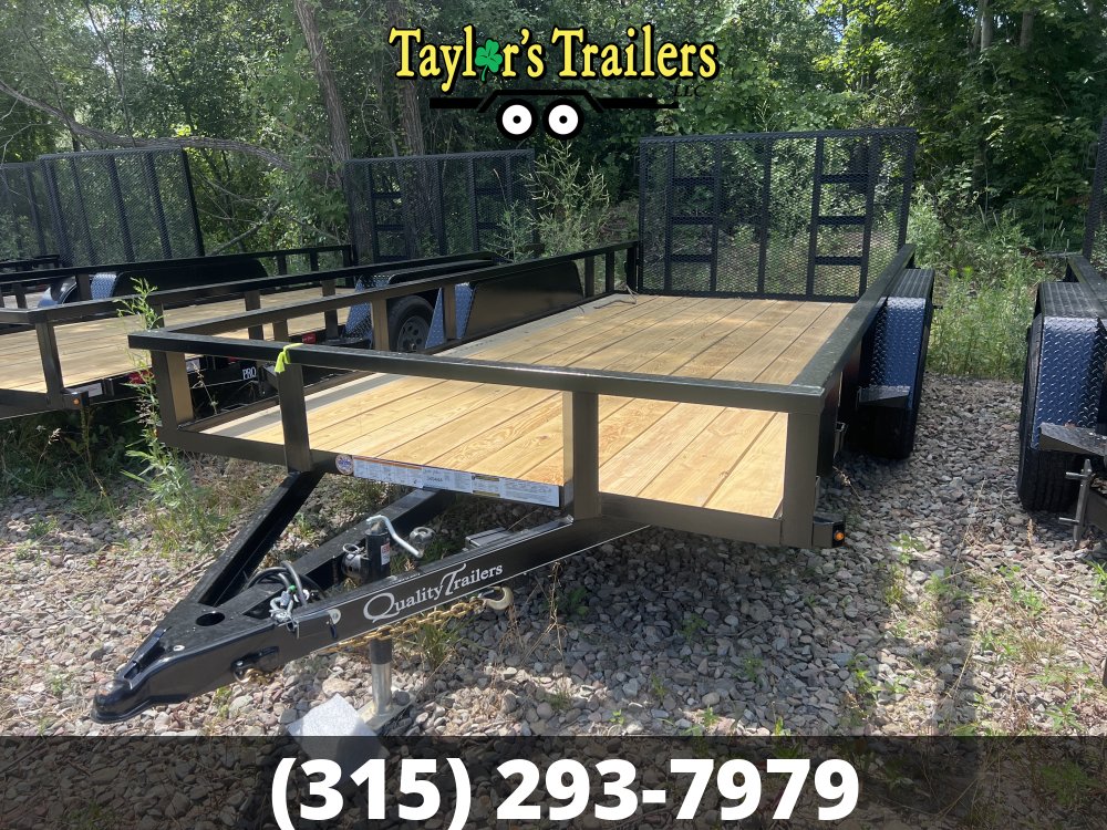 2026 Quality Trailers 82x16TA 7k GVW Pro Grade Utility
