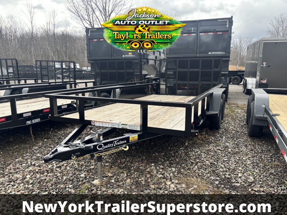2026 Quality Trailers 82x16TA 7k GVW Pro Grade Utility