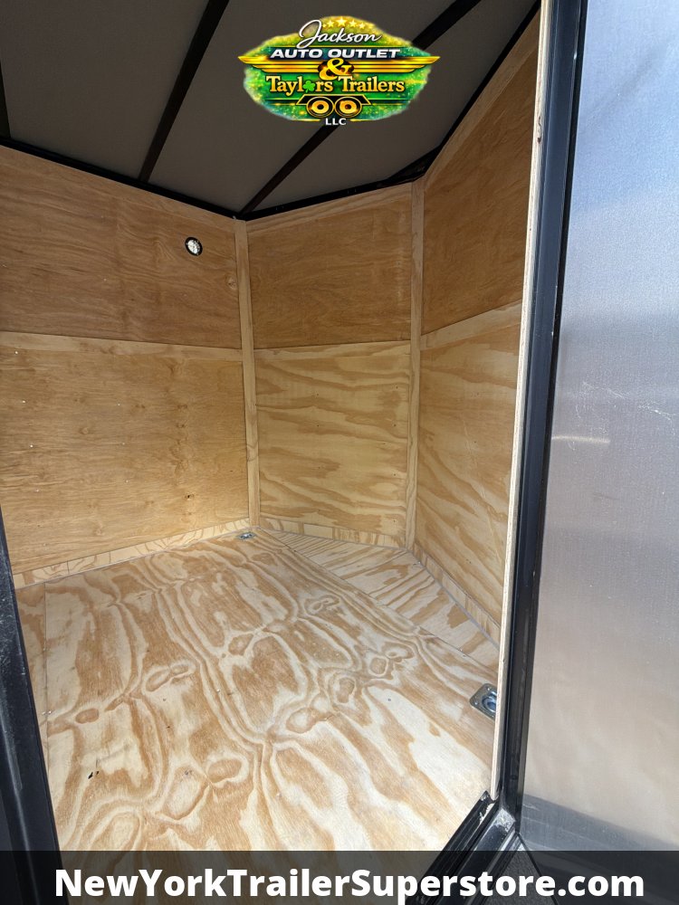 2027 Quality Cargo 7X14 w/ 7' Ceiling, Rear Wing, Blackout Package