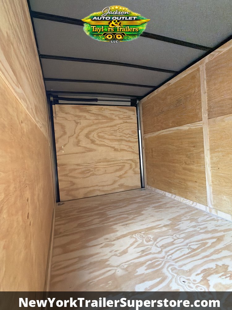 2027 Quality Cargo 7X14 w/ 7' Ceiling, Rear Wing, Blackout Package
