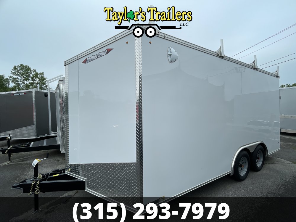 2025 Weberlane 102x16 Contractor Trailer 7,000lb GVW w/ 7' Ceiling
