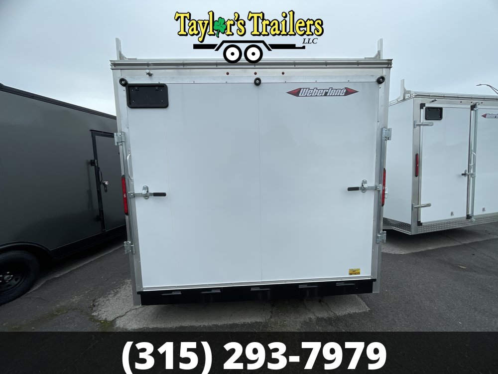2025 Weberlane 102x16 Contractor Trailer 7,000lb GVW w/ 7' Ceiling