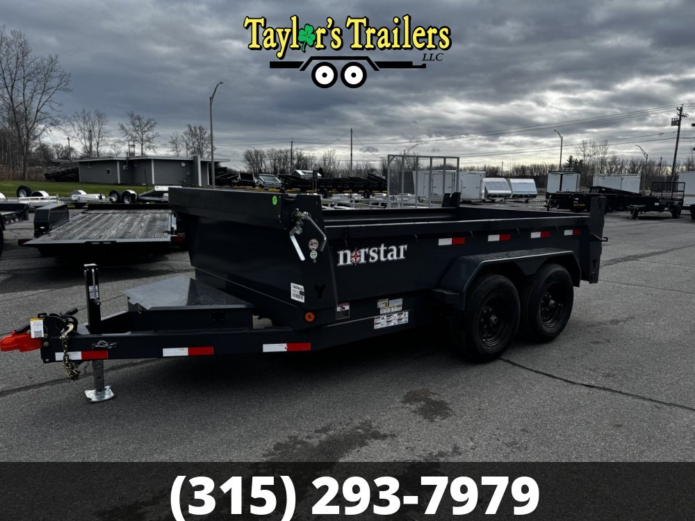2026 Norstar 6x12 Dump Trailer 10K GVW w/Tarp Kit