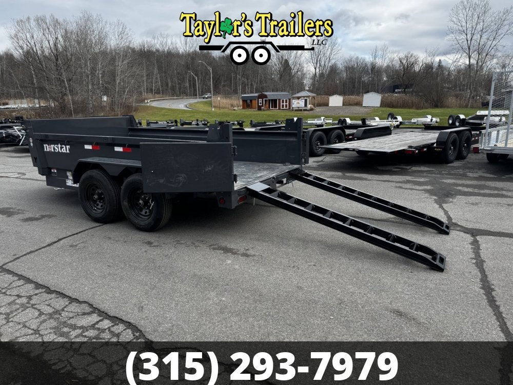 2026 Norstar 6x12 Dump Trailer 10K GVW w/Tarp Kit