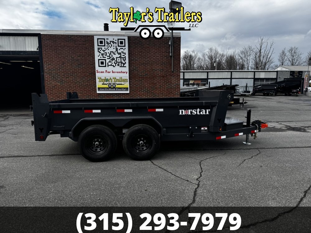 2026 Norstar 6x12 Dump Trailer 10K GVW w/Tarp Kit