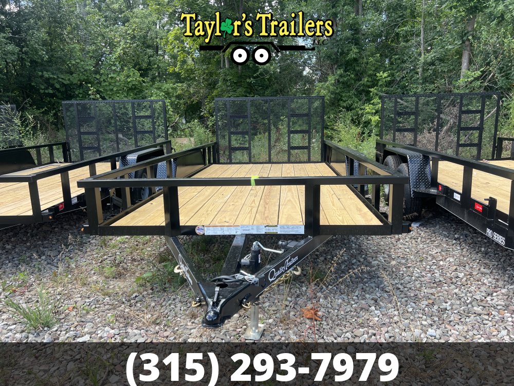 2026 Quality Trailers 82x16TA 7k GVW Pro Grade Utility