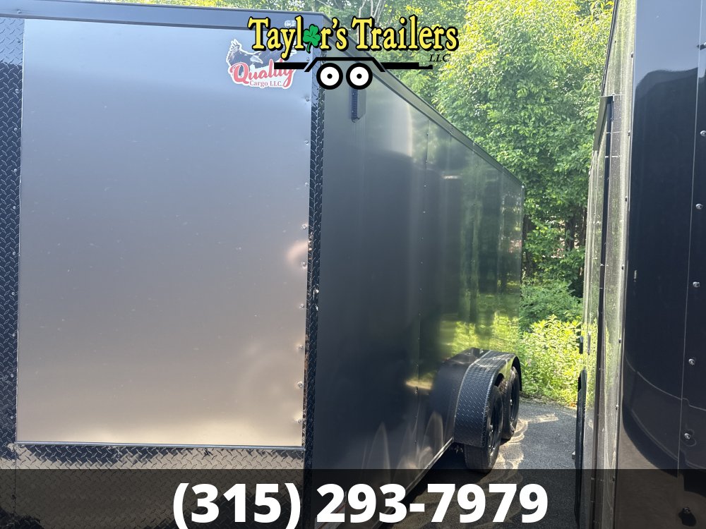 2025 Quality Cargo 84x16 Enclosed Cargo 7,000 GVWR w/ 7' Ceiling