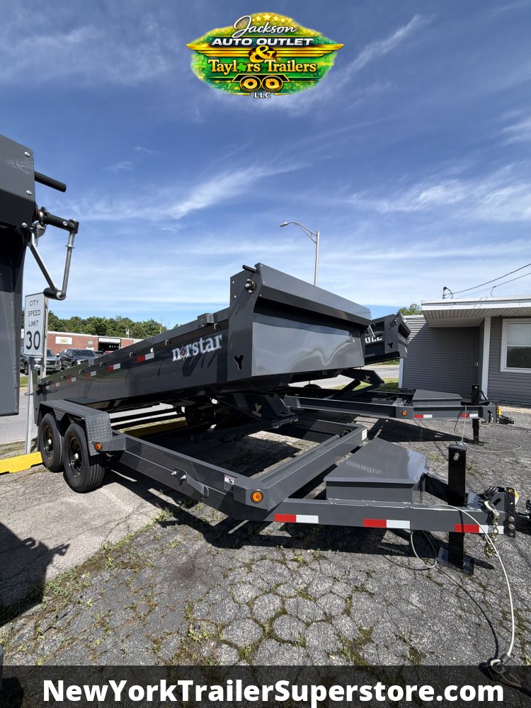 2026 Norstar 7'x16' Dump Trailer- 14k GVW