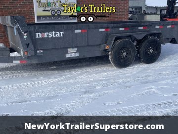 2026 Norstar 7'x16' Dump Trailer- 14k GVW