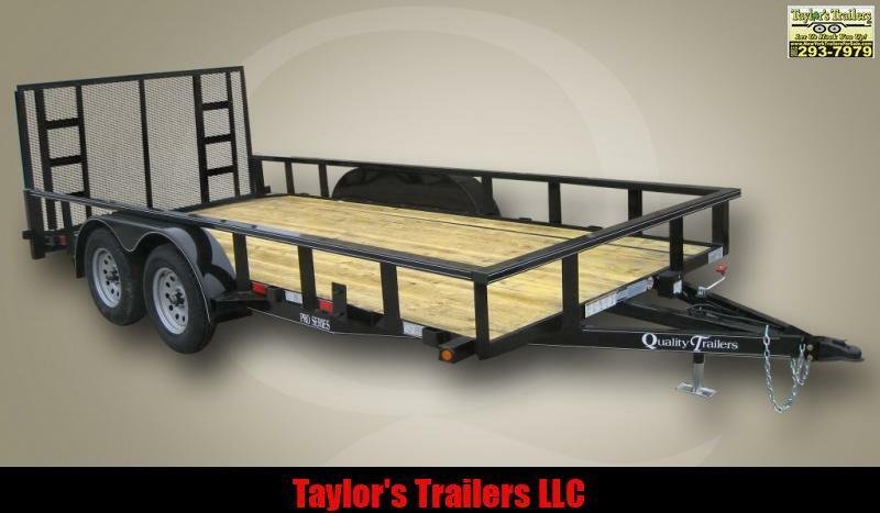 2024 Quality Trailers 82x14 Landscape 7,000 GVWR