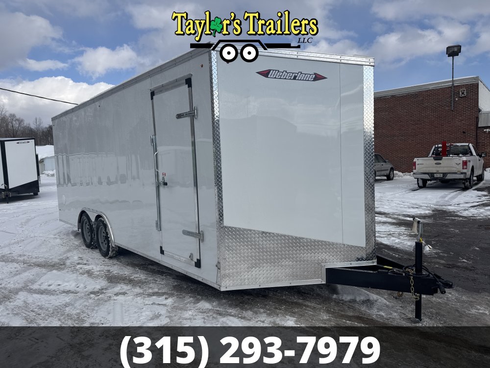 2025 Weberlane 8.5x20 Ta Enclosed Cargo Trailer 7K GVW