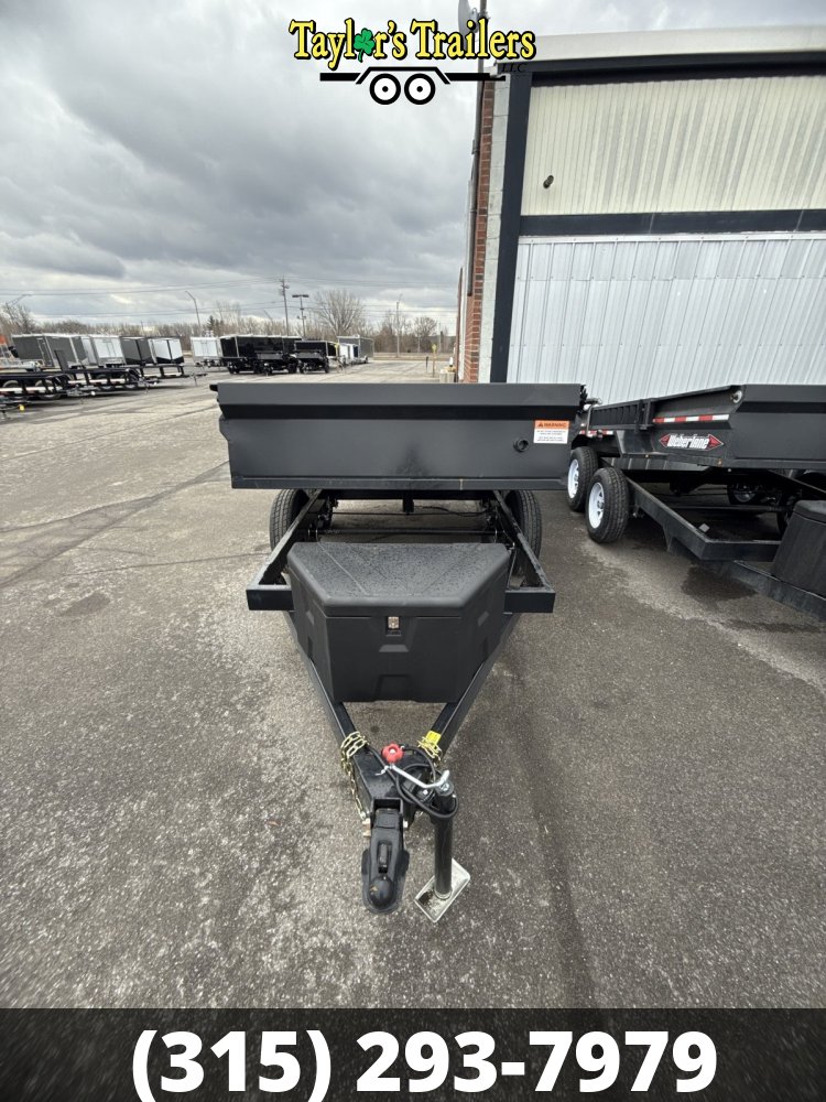 2025 Weberlane 5x10 7K GVW Dump Trailer w/Ramps & Tarp Kit