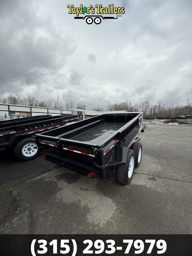 2025 Weberlane 5x10 7K GVW Dump Trailer w/Ramps & Tarp Kit