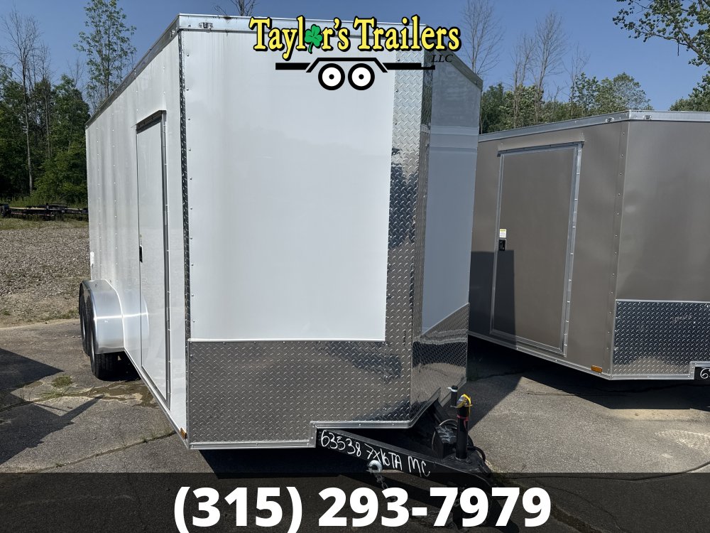 2025 Quality Cargo 84x16 Enclosed Cargo 7,000 GVWR w/ 7' Ceiling