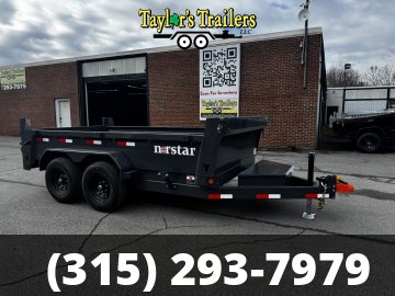2025 Norstar 6x12 Dump Trailer 10K GVW w/Tarp Kit