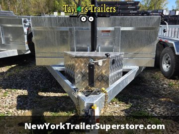 2026 Weberlane 6'x12' Galvanized Dump Trailer 10k GVW w/ Tarp Kit