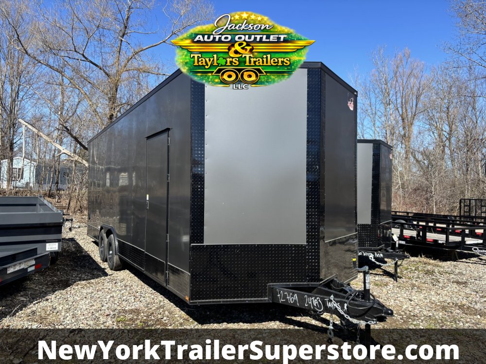 2026 Quality Cargo 8' Ceiling 102x24 Enclosed Cargo 9,990 GVWR