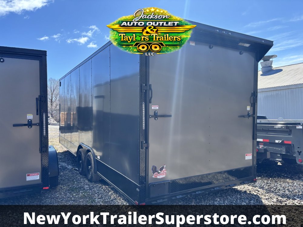 2026 Quality Cargo 8' Ceiling 102x24 Enclosed Cargo 9,990 GVWR