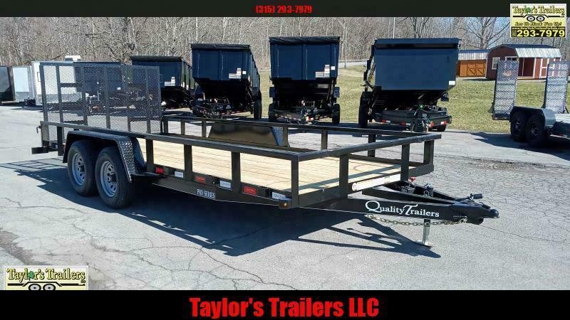 2025 Quality Trailers 82x16 Landscape 7,000 GVWR