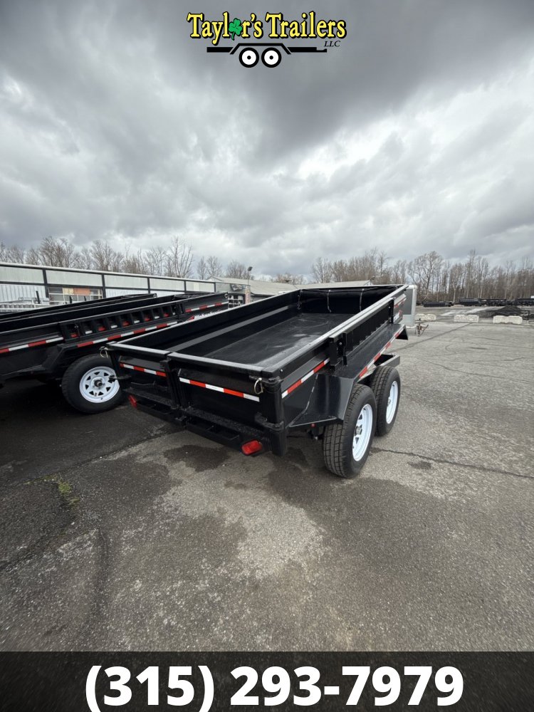 2025 Weberlane 5x10 7K GVW Dump Trailer w/Ramps & Tarp Kit