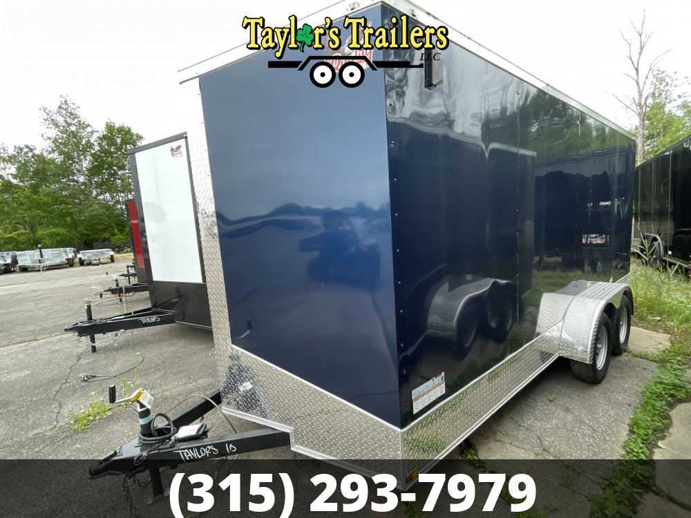 2025 Quality Cargo 84x16 Enclosed Cargo 7,000 GVWR w/ 7' Ceiling