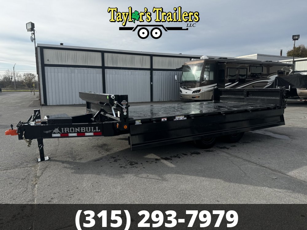 2026 Iron Bull 8x16 Dump Trailer 15K GVW