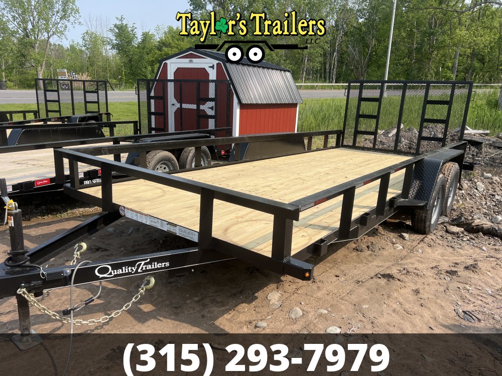 2026 Quality Trailers 82x18 Utility 7,000 GVWR