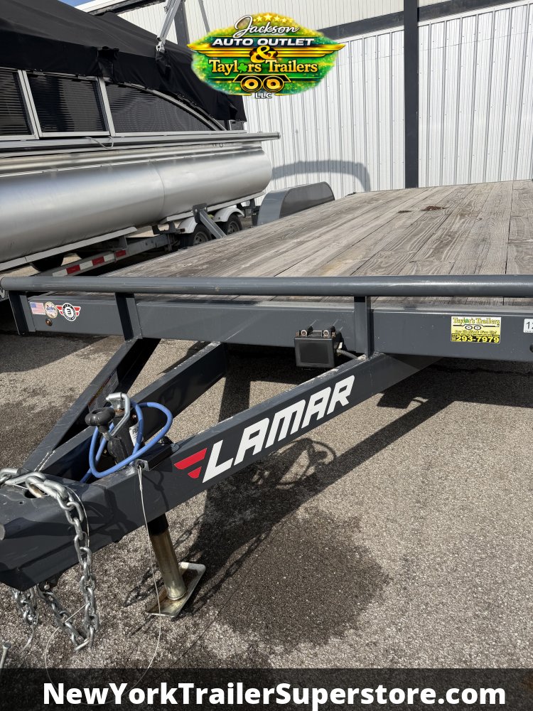 2024 Lamar 83x20 Flatbed Car Hauler 7,000 GVWR