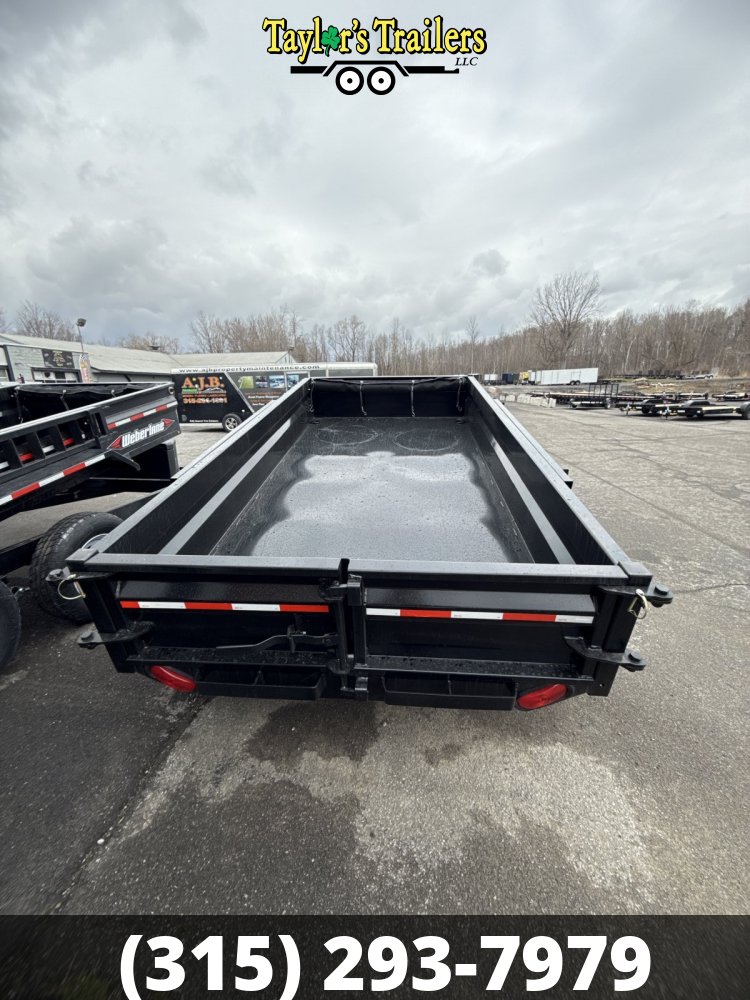 2025 Weberlane 5x10 7K GVW Dump Trailer w/Ramps & Tarp Kit