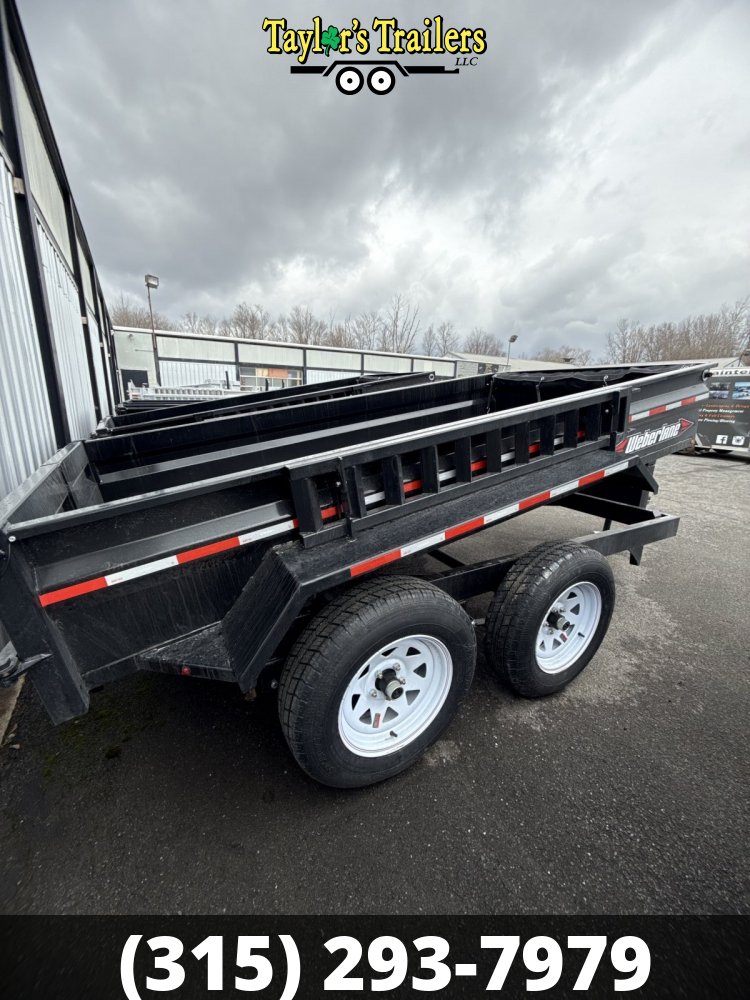 2025 Weberlane 5x10 7K GVW Dump Trailer w/Ramps & Tarp Kit