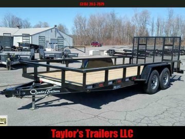 2025 Quality Trailers 82x16 Landscape 7,000 GVWR