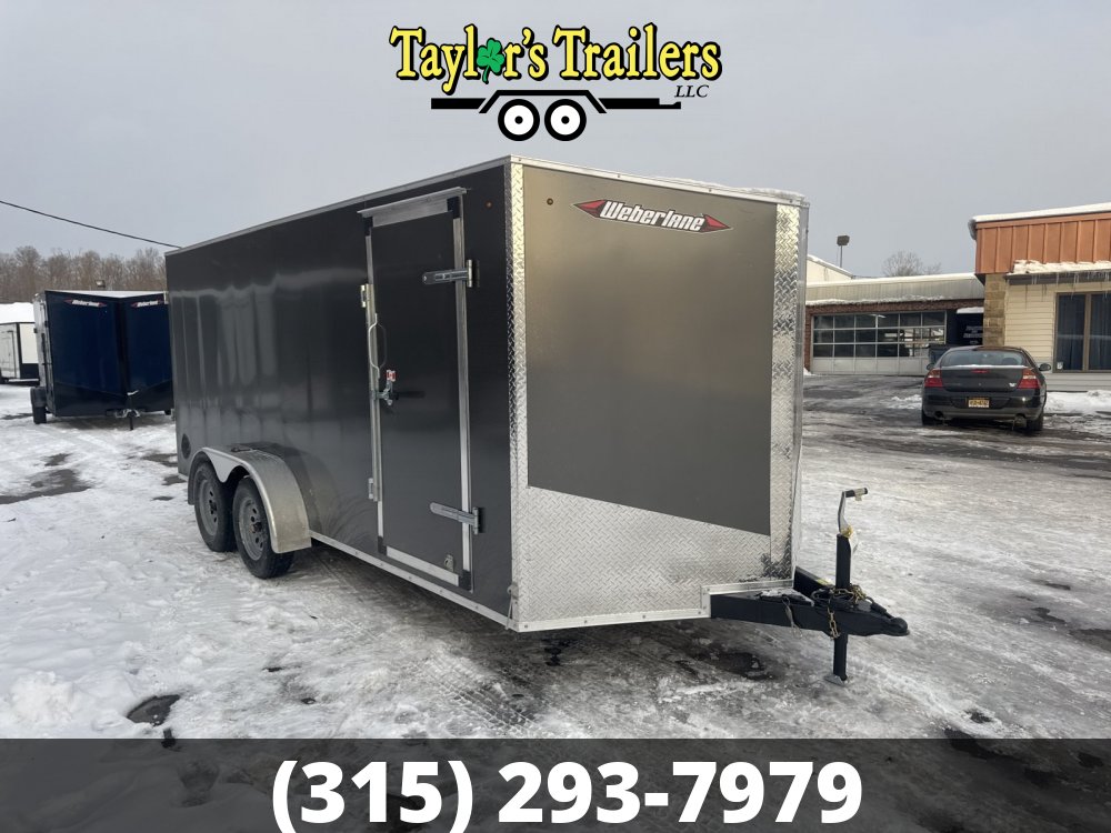 2025 Weberlane 84x16 Ta Enclosed Cargo 7,054 GVWR