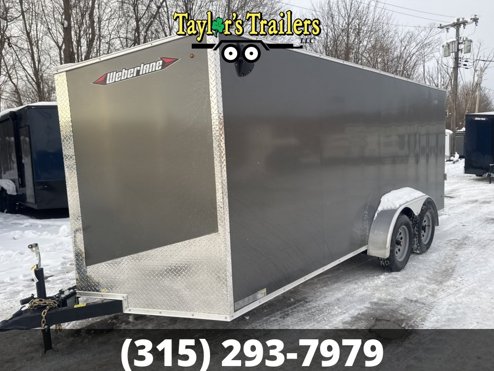 2025 Weberlane 84x16 Ta Enclosed Cargo 7,054 GVWR